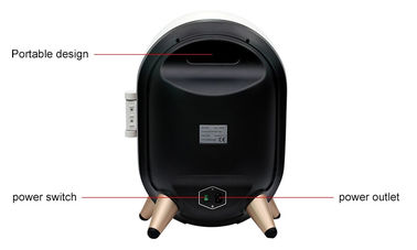 Machine magique d'analyseur de peau de miroir de nouvelles technologies avec Ipad pour l'analyse automatique de peau/analyseur futé de peau