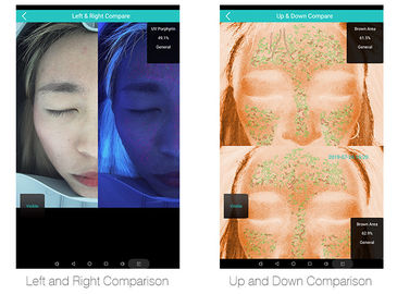 Pour le CE blanc FDA de docteur Professional Skin Analysis Facial de l'analyseur 3D de visage d'analyseur de miroir d'analyseur magique cosmétique de peau