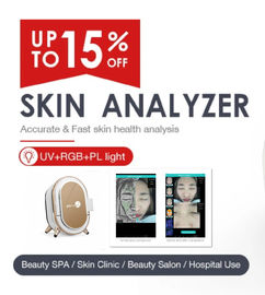 machine faciale de diagnostic d'analyseur de scanner de peau d'observateur de 3D Digital