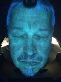 Analyse portative de ride de peau du massage facial 3d de peau de machine intelligente d'analyseur