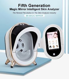 Machine d'or d'analyseur de la peau 3d avec Ipad, service d'Odm de scanner de peau de visage