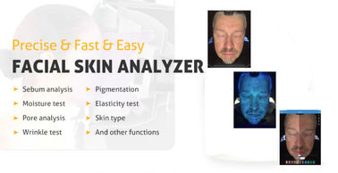 Équipement essentiel de détection de peau de peau de Digital d'analyseurs faciaux de maison